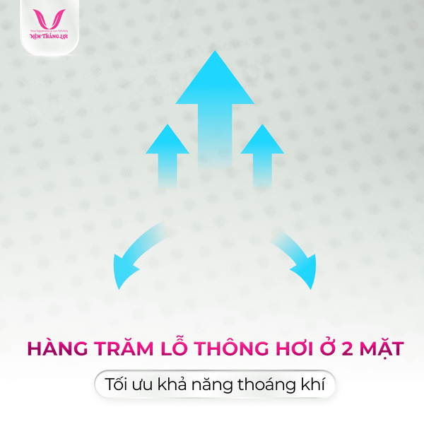 Độ thông thoáng khí tuyệt vời
