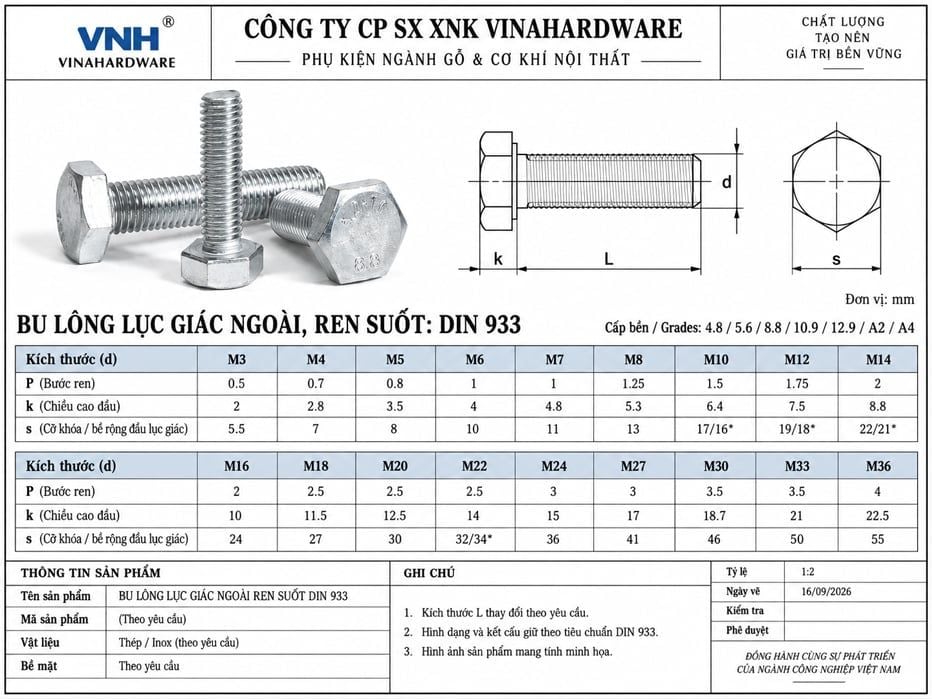 Bulong lục giác ngoài