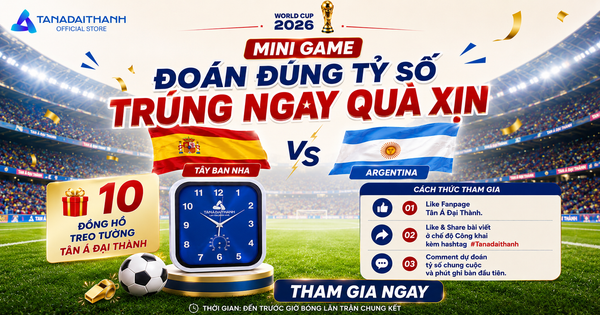 minigame dự đoán nhà vô địch
