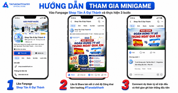 minigame dự đoán nhà vô địch