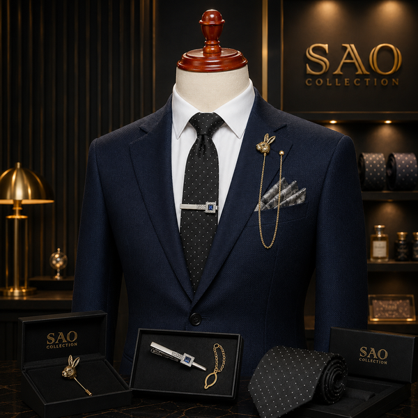 Mỗi một phụ kiện trên vest đều là một tính cách cùa chủ nhân giúp cả bộ vest trở nên đẳng cấp hơn