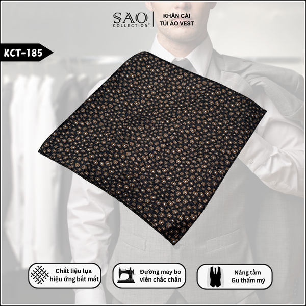 khăn cài túi nam cho một phong cách lịch lãm của riêng bạn