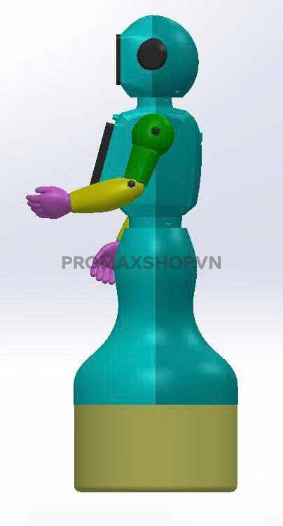 Nhận sản xuất robot AI hình người theo yêu cầu