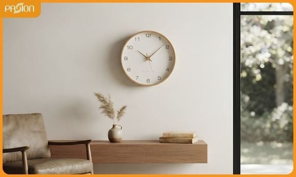 Kết hợp đồng hồ Vintage cho không gian phòng khách