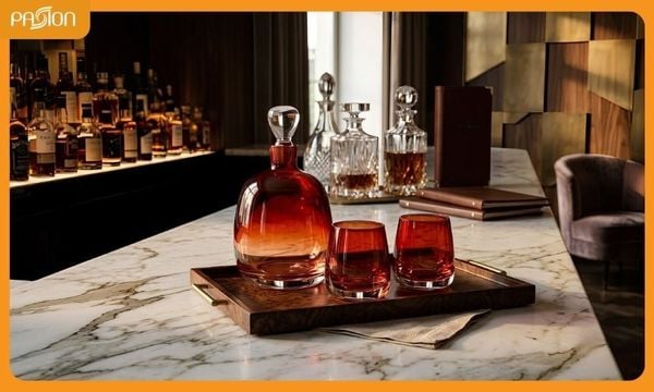 Chất lượng bình đựng rượu thủy tinh và độ trong suốt