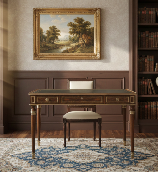 bàn làm việc tân cổ điển Châu Âu phong cách Pháp