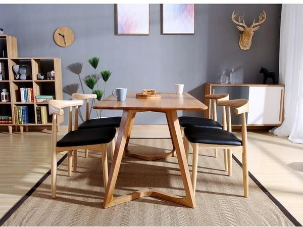 bộ ghế gỗ sồi Elbow