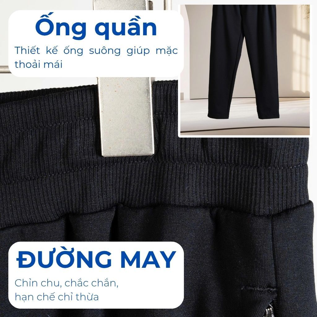 Set bộ nỉ hoodie đen trơn big size nam Akyoo