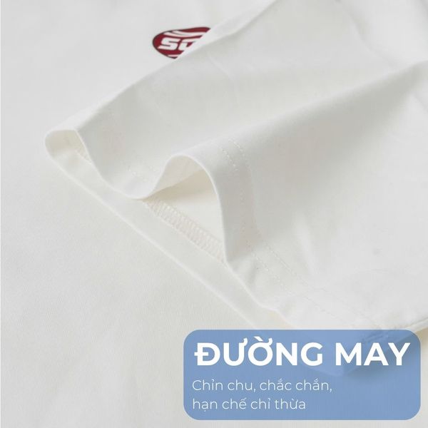 Mô tả chi tiết áo thun trắng b1 big size nam Akyoo 3