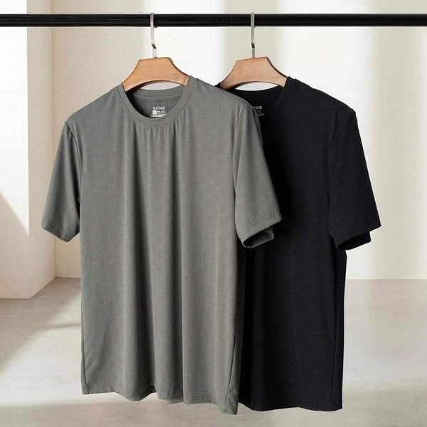 Chi tiết áo thun thể thao big size nam AKYOO