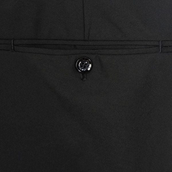 Chi tiết quần âu đen big size nam AKYOO