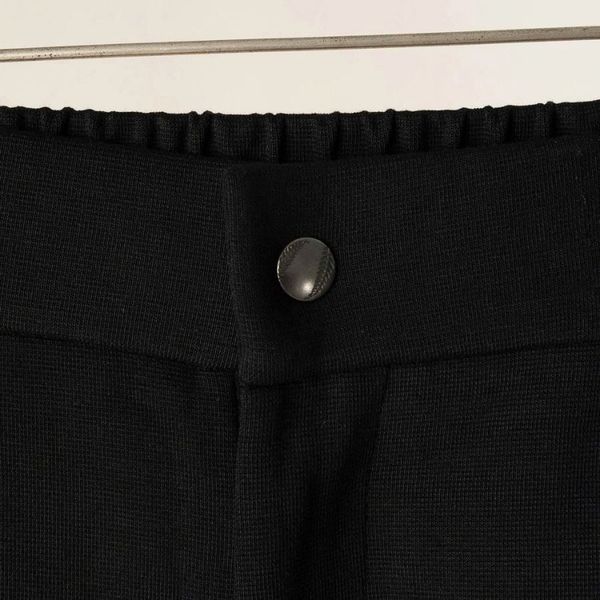 Quần nỉ Big Size nam màu đen dáng suông size XL–6XL