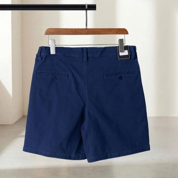Quần short kaki than big size nam SK N THAN mặt sau