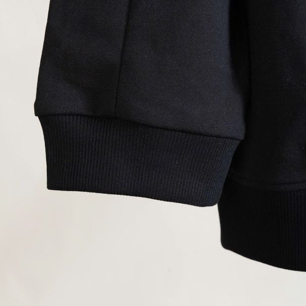 Mô tả chi tiết bộ nỉ đen viền big size nam Akyoo