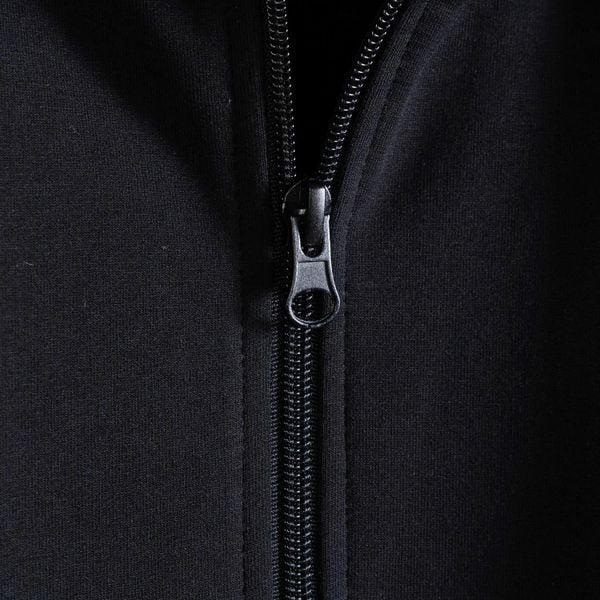 Mô tả chi tiết bộ nỉ đen viền big size nam Akyoo