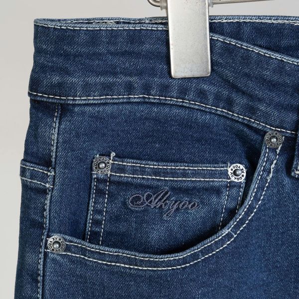 Mô tả chi tiết quần jean ống suông big size nam AKYOO