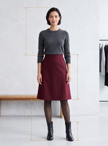 Các phần của outfit được chia ra khi nhìn tổng thể