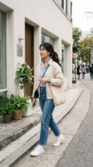 Layering nhẹ nhàng cho những ngày giao mùa