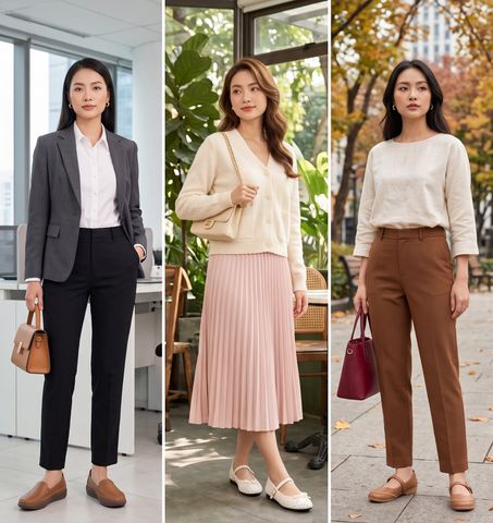 Giày nữ đế bằng – Ưu tiên sự nhẹ nhàng và linh hoạt