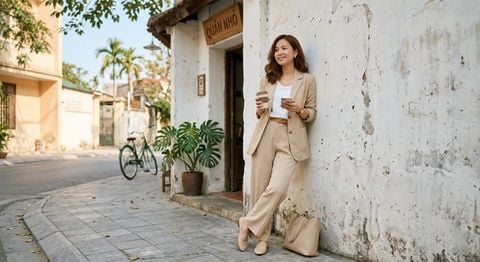 Be và kem – Thanh lịch, tinh tế