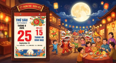Trung thu 2026