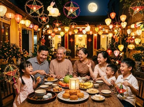 Tết Trung Thu – dịp để gia đình cùng sum họp