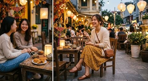 Vui trung thu cùng bạn bè