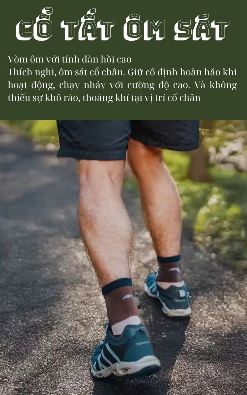 Tất kỹ thuật chuẩn leo núi Naturehike CYY2551FS011