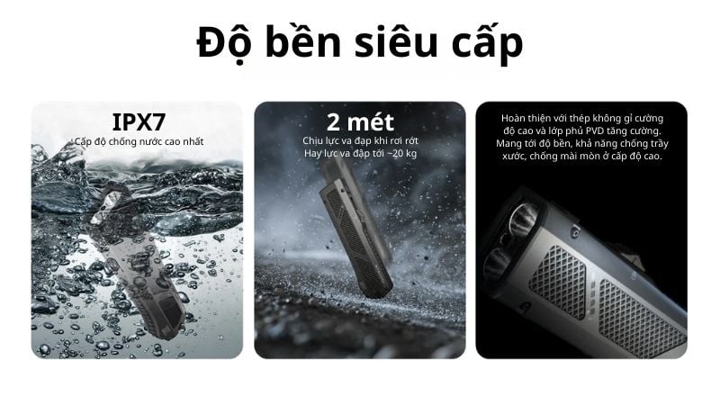 Nitecore EDC17 - Đèn pin cầm tay tự vệ đa năng