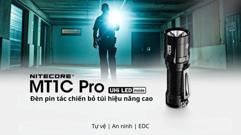 den pin tac chien Nitecore MT1C Pro mini