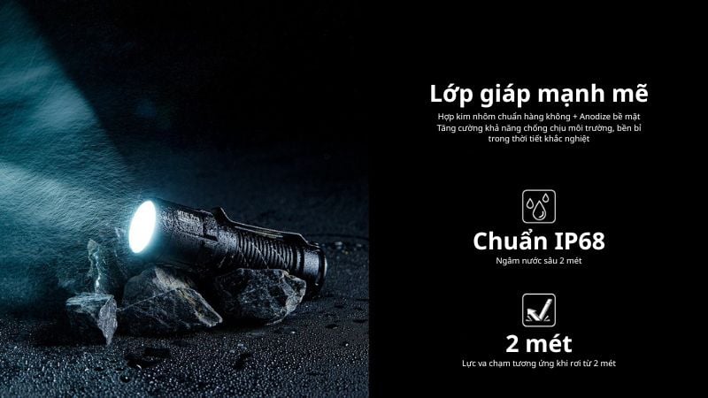 den pin tac chien Nitecore MT1C Pro mini