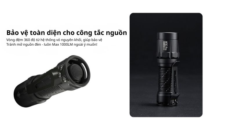 den pin tac chien Nitecore MT1C Pro mini