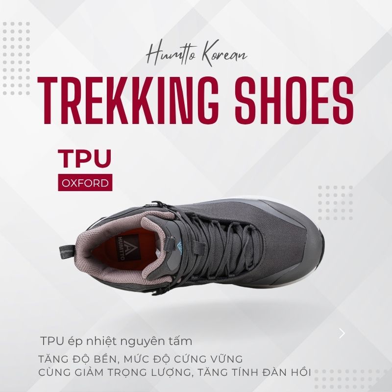 Giày leo núi cao cổ nữ Humtto 260937B