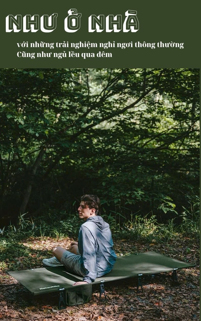 Giường xếp ngủ lều Naturehike CNK2550WS020
