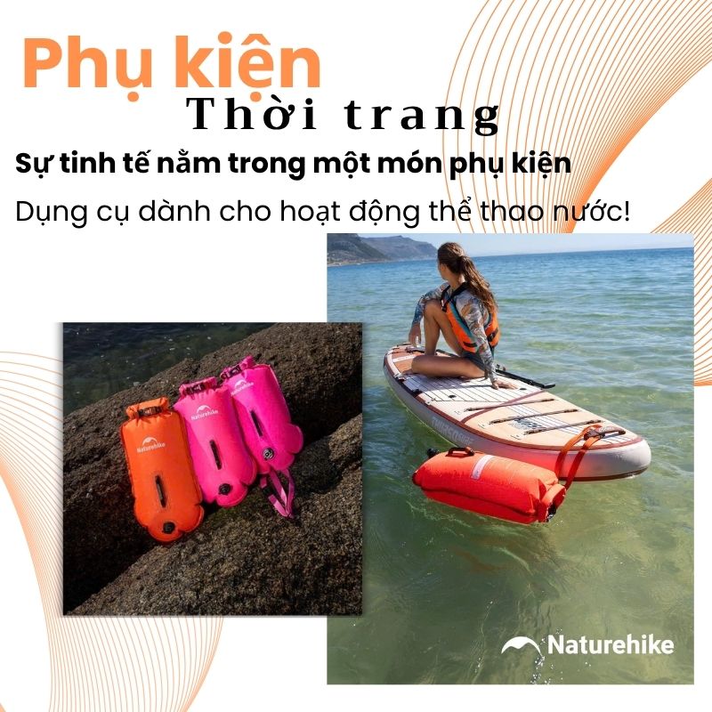 Túi mang đồ khô 2 trong 01 cho thể thao nước
