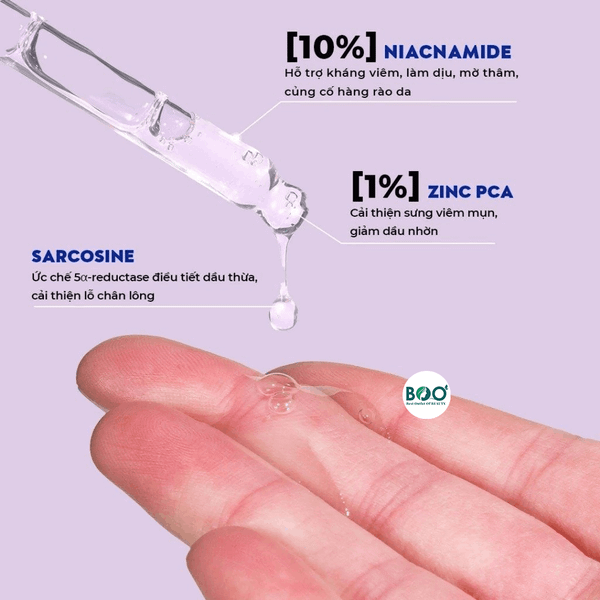 Thành phần quan trọng của Tinh chất sáng da Geek & Gorgeous B-Bomb 10% Niacinamide Serum 30ml