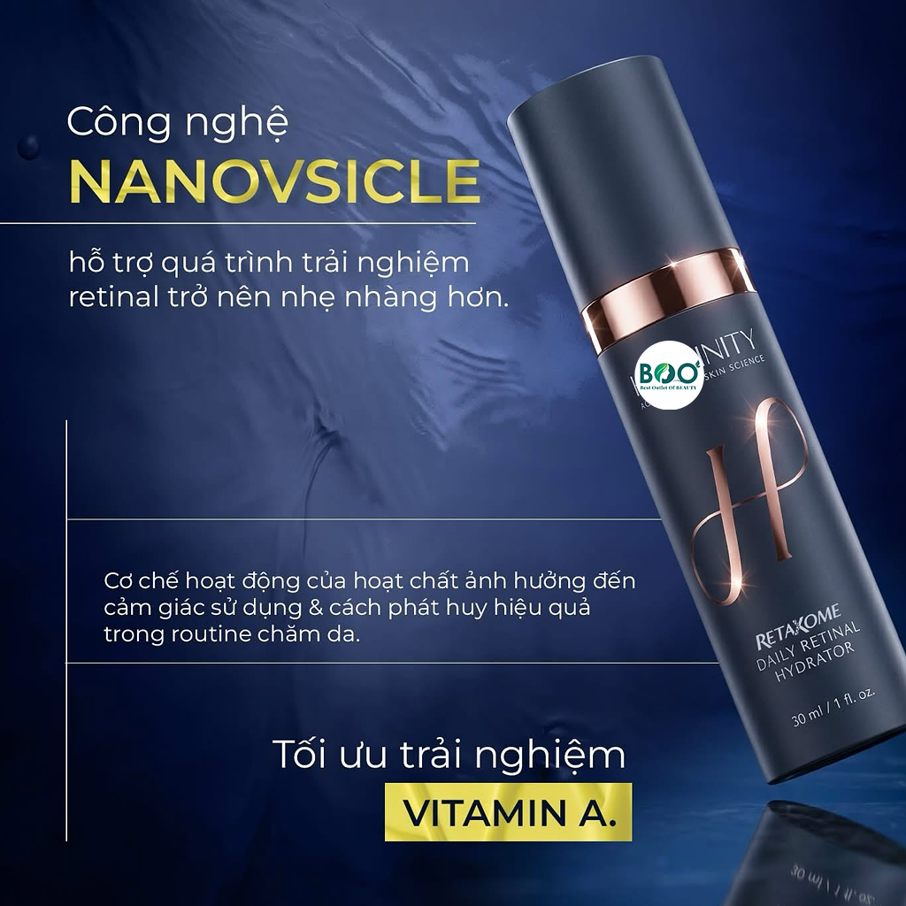 Công nghệ RetaXome tối ưu trải nghiệm Retinal
