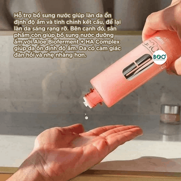 Công dụng Hỗ trợ làn da căng mọng với Nước hoa hồng Clinique Moisture Surge Hydro-Infused