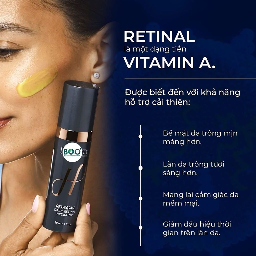 Tổng quan kem dưỡng Hydrinity RetaXome Daily Retinal