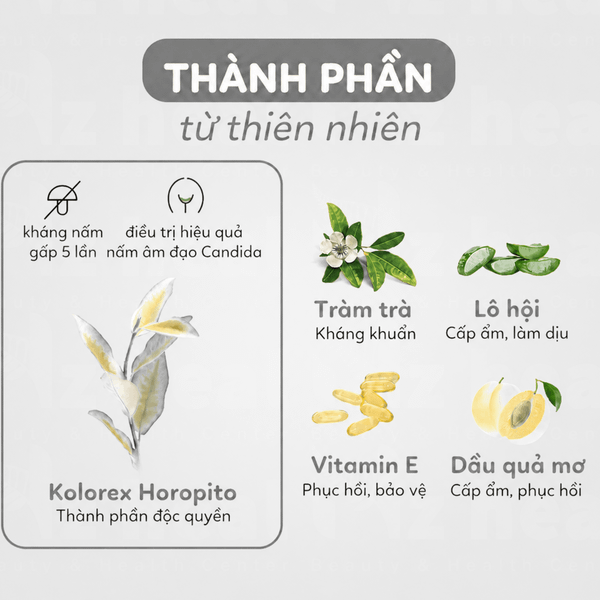 Thành phần Kem dưỡng làm dịu da nhạy cảm Kolorex Horopito Cream