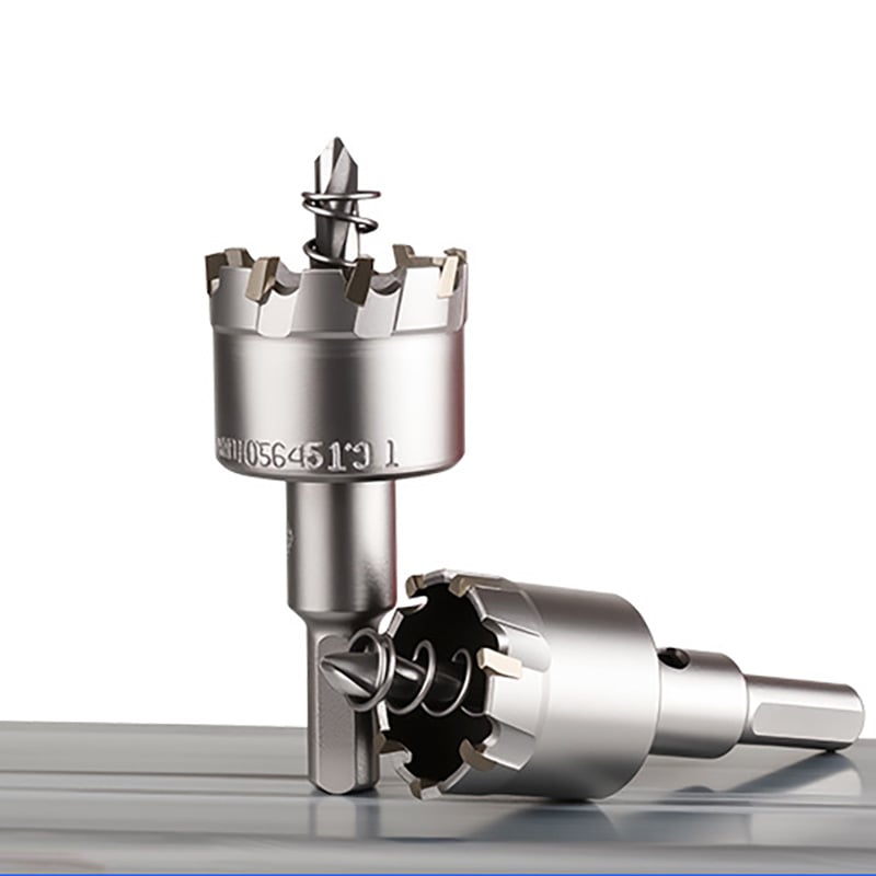 Bộ 10 mũi khoan khoét lỗ TCT cao cấp đường kính từ 16-53mm