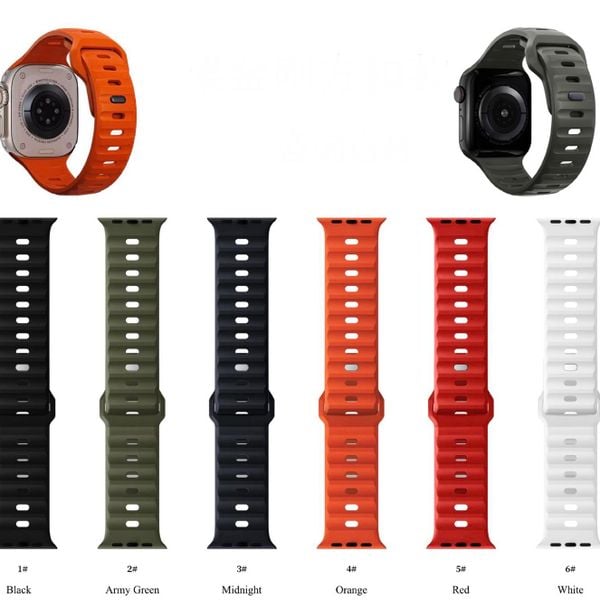 day cao su sporty apple watch ultra