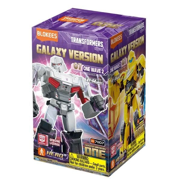 Hộp Mù Blokees Transformers Galaxy Version 07 One Wave 2 Blind Box 71107 Chính Hãng