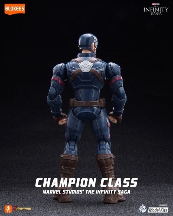 nShop bán mô hình Blokees Marvel Hero Champion Class 03 Captain America 81115 làm quà tặng fan series comic
