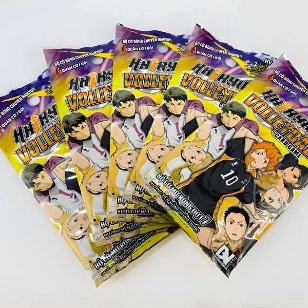 HV-07 Bài Bóng Chuyền Haikyu!! Bộ Cờ Mở Rộng Đợt 7 Hướng Đến Vòng Toàn Quốc nhiều pack đón chờ bạn