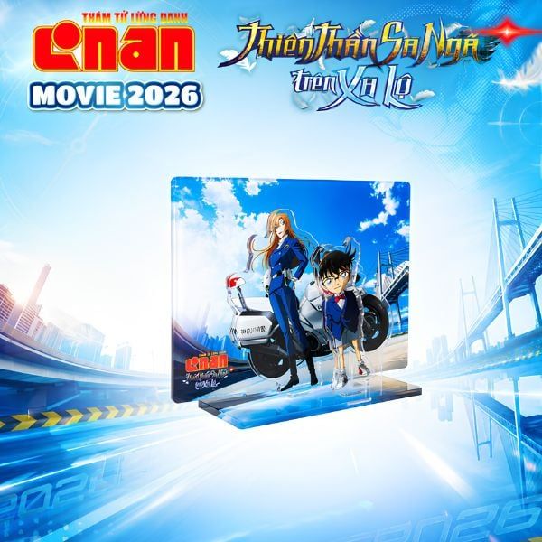Mô hình acrylic Movie thám tử lừng danh Conan 2026 Ver 2 - màu sắc chi tiết