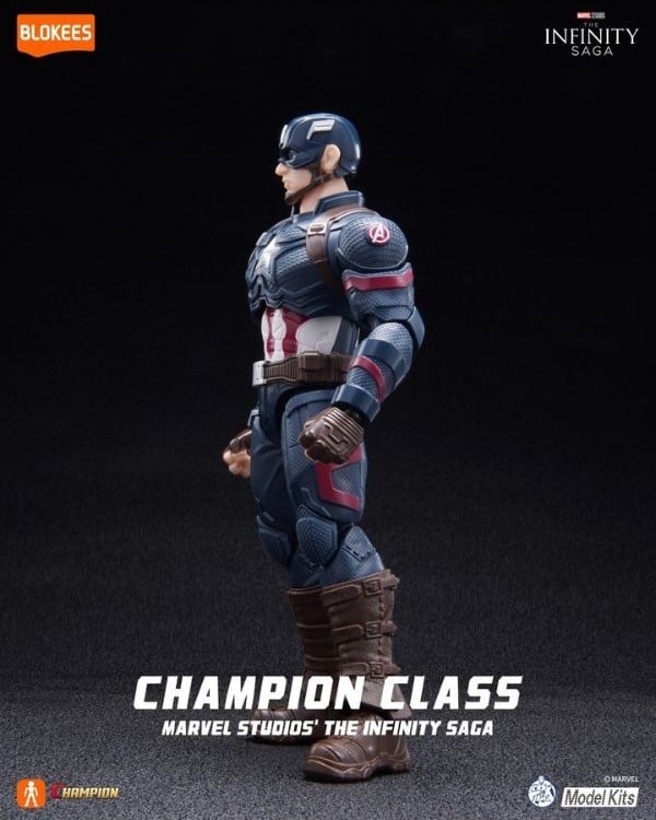 nShop bán mô hình Blokees Marvel Hero Champion Class 03 Captain America 81115 làm quà lưu niệm sinh nhật