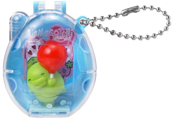 nShop bán túi mù chính hãng Bandai Tamagotchi Collectibles Hobby Time Blind Bag Kuchipatchi cầm bong bóng
