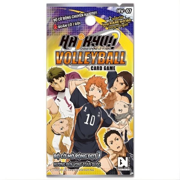 Bài Bóng Chuyền Haikyu!! Bộ Cờ Mở Rộng Đợt 7 Hướng Đến Vòng Toàn Quốc món quá dành cho fan sưu tầm