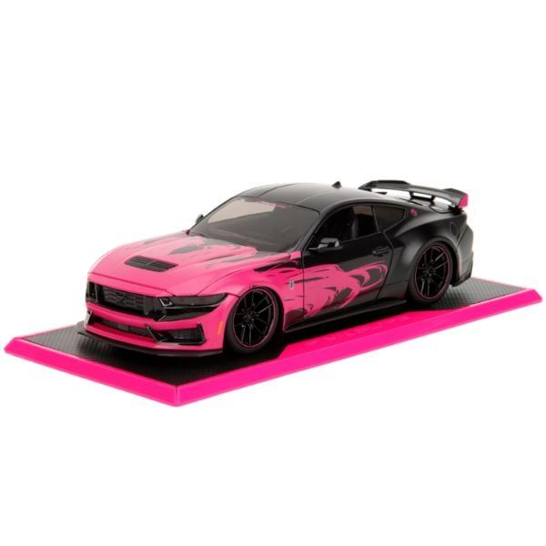 Xe Mô Hình JADA TOYS Pink Slips 2024 Ford Mustang Dark Horse 1:24 - màu sắc chi tiết